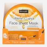 Sence | Masques en tissu pour le visage + sérum à la vitamine C | x12