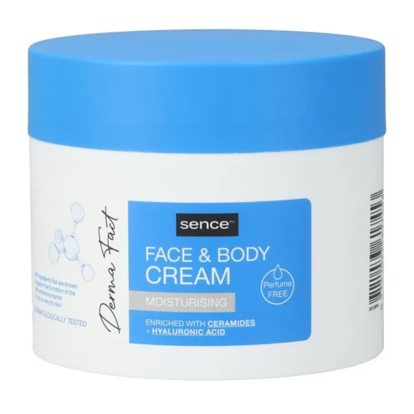 Sence | Crème de jour Derma Fact 300 ml Hydratante visage et corps | x6