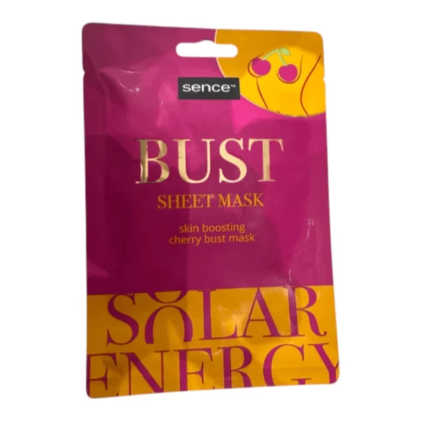 Sence | Masques corporels Buste Énergie Solaire | 23 ml | Présentoir x12