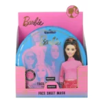 Sence | Masque visage imprimés, couleur bleue ColdWeather Barbie | 20 ml | Présentoir x24