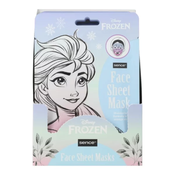Sence | Masque visage imprimés La Reine des Neiges | 20 ml | Présentoir x24