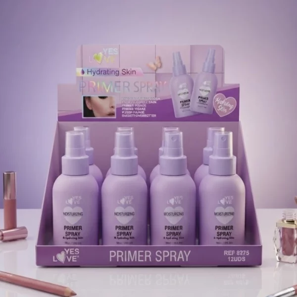 Yes Love | Spray fixateur de maquillage hydratant primer | x12