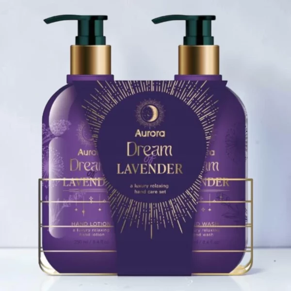 Coffret Cadeau 2 pièces Soins des mains RÊVE DE LAVANDE