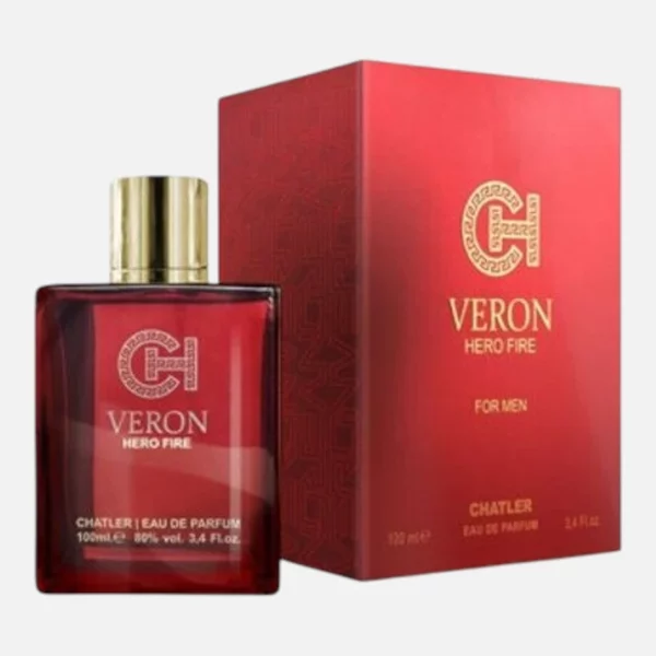 Chatler | Eau de parfum homme "VERON, HERO FIRE" | 100 ml