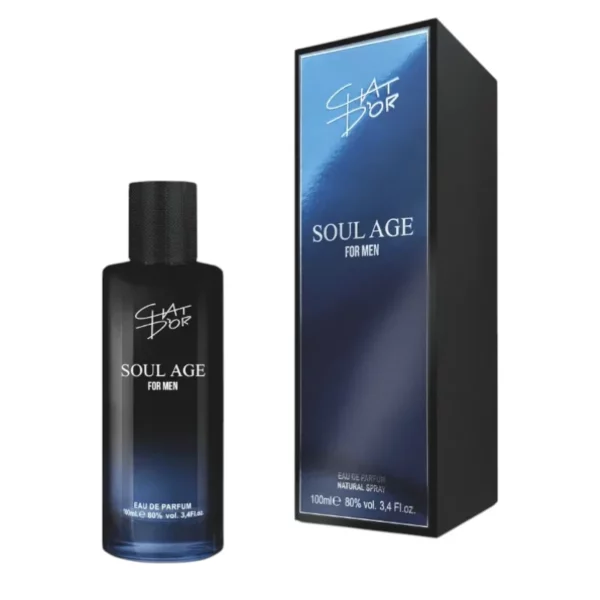 Chat d'Or | Eau de parfum homme "SOUL AGE" | 100 ml