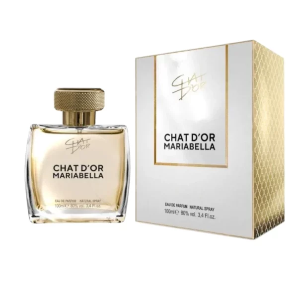 Chat d'Or | Eau de parfum femme "MARIABELLA" | 100 ml