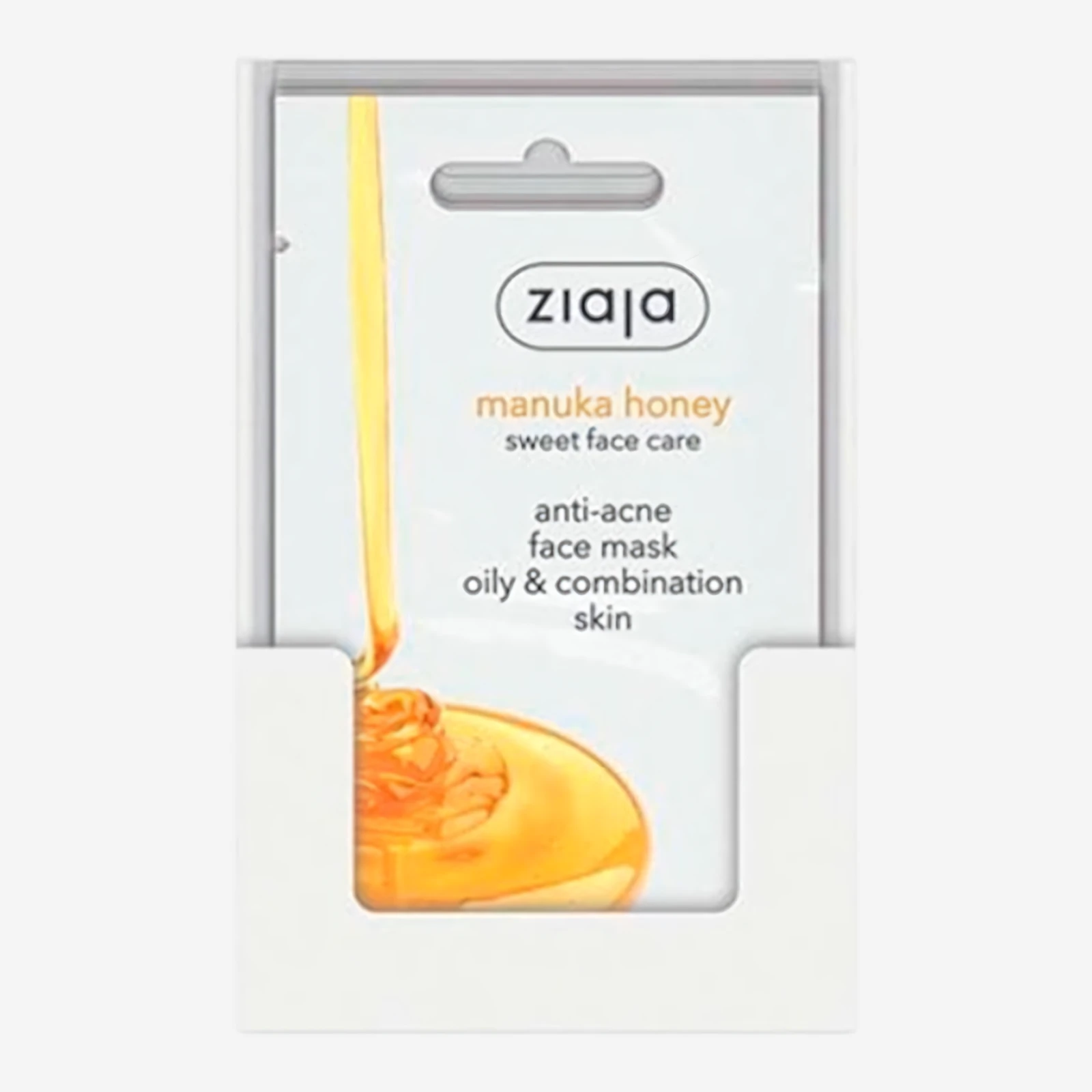 5901887046295.webp Ziaja | Masque visage anti-acné au miel de Manuka pour peaux grasses | x20 – Image 1