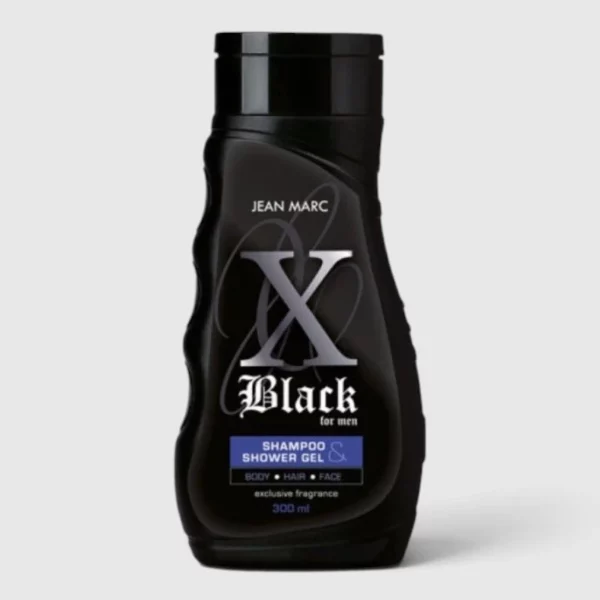 Jean Marc | Shampoing ET Gel douche NOIR X BLACK | 300 ml | x6