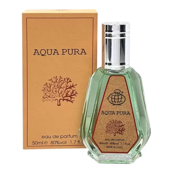 Eau de parfum mini homme "AQUA PURA" | 50 ml