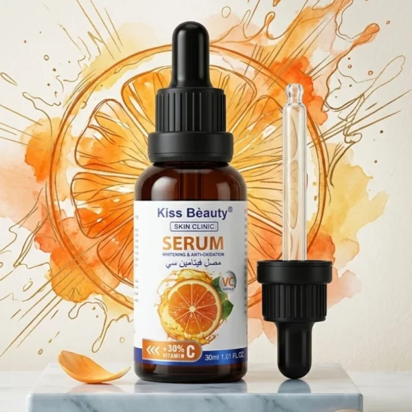 Kiss Beauty | Sérum visage Effet "Bonne Mine" Immédiat à La Vitamine C | x12