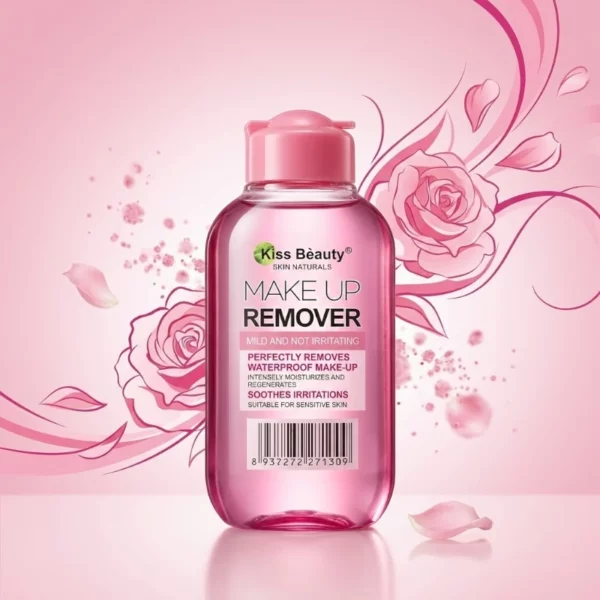 Kiss Beauty | Démaquillant à la ROSE | 109 ml | x24