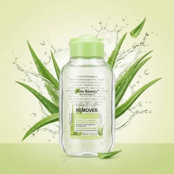 Kiss Beauty | Démaquillant à l'ALOE VERA | 109 ml | x24