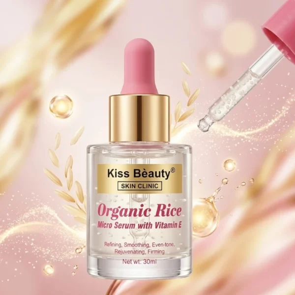 Kiss Beauty | Sérum visage Rajeunissant & Fermeté Aux RIZ | x12