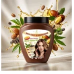 Karité | Masque Capillaire Professionnel Argan, Beurre de & Huile de Ricin Noir