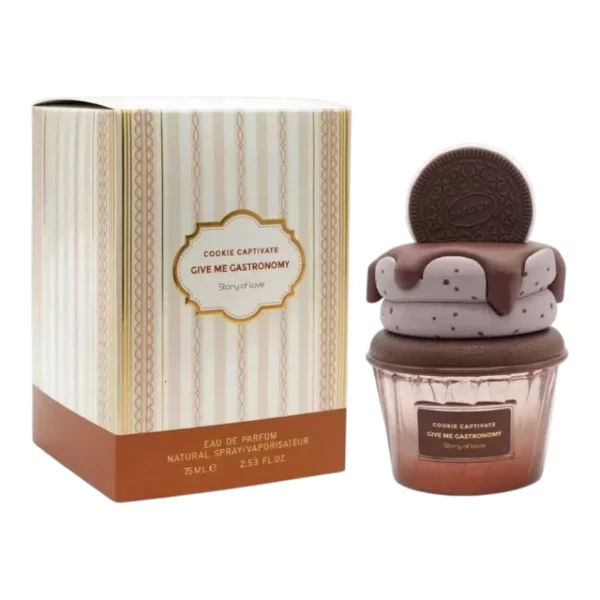 Give Me Gastronomy | Eau de parfum femme "COOKIE CAPTIVATE" | 75 ml