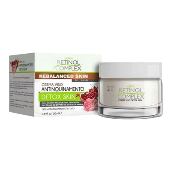 Retinol Complex | Crème visage détox | 50 ml | x6