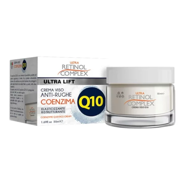 Retinol Complex | Crème visage anti-rides à la coenzyme Q10 | 50 ml | x6