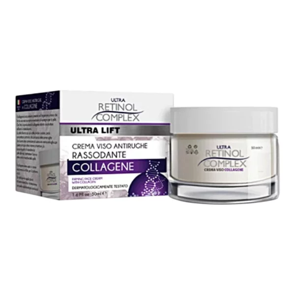 Retinol Complex | Crèmes visage raffermissantes au collagène | 50 ml | x6