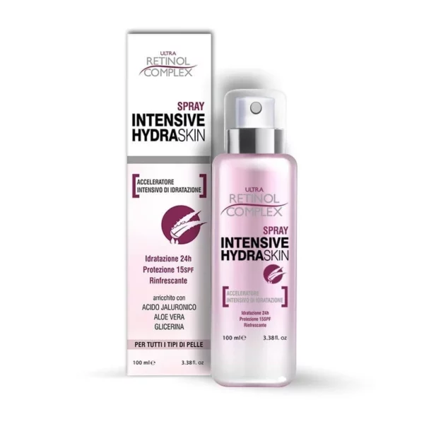 Retinol Complex | Crème hydratante intensive en spray pour la peau | 100 ml | x6