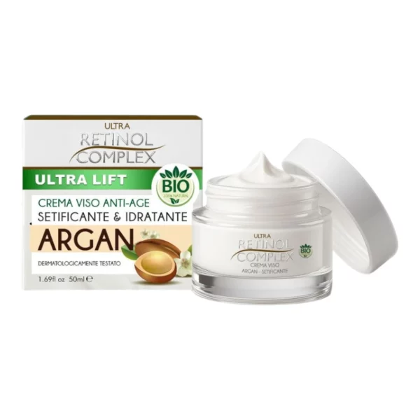 Retinol Complex | Crème visage n 112 à l'huile d'argan, hydratante et raffermissante | x6