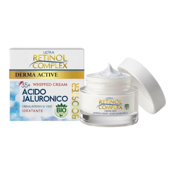 Retinol Complex | Crème fouettée Biologique Line à l'acide hyaluronique hydratant | x6