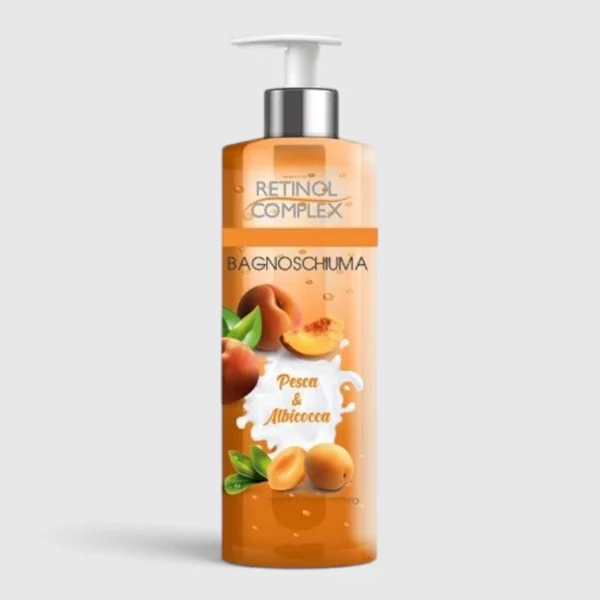Retinol Complex | Gel douche PÊCHE & ABRICOT | 500 ml | x6