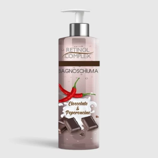 Retinol Complex | Gel douche CHOCOLAT & PIMENT | 500 ml | x6