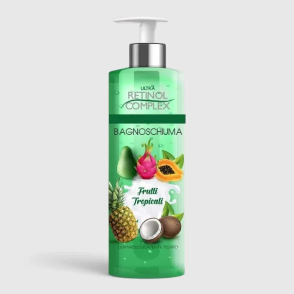 Retinol Complex | Gel Douche Fruits Des Tropiques | 500 ml | x6