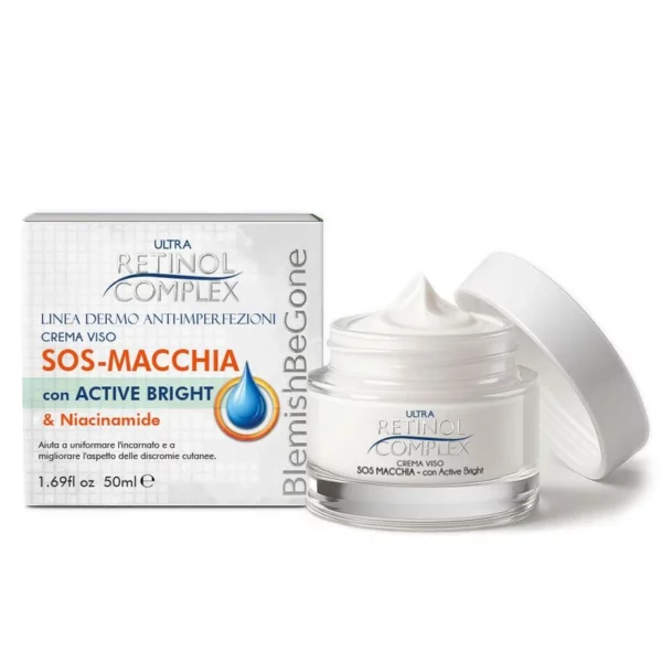 Retinol Complex | SOS Taches Brunes – Crème Visage Éclat Actif et Niacinamide | x6