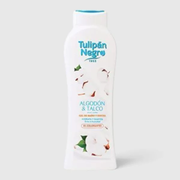 Tulipan Negro | Gel douche COTON & TALC | 650 ml | x6