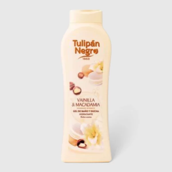 Tulipan Negro | Gel douche VANILLE & MACADAMIA | 650 ml | x6