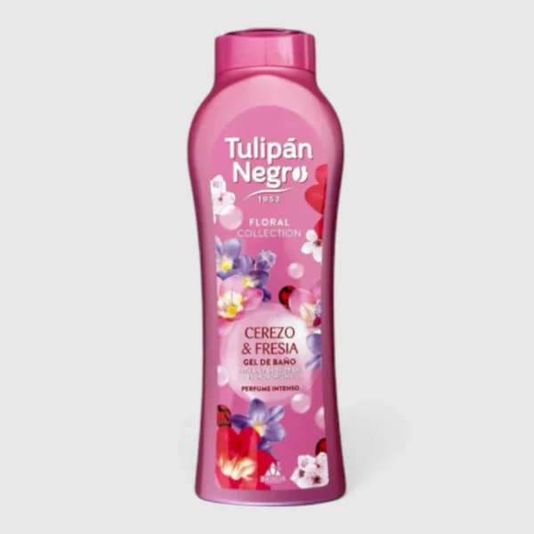Tulipan Negro | Gel Douche Floral Cerise & Fraise | 650 ml | x6