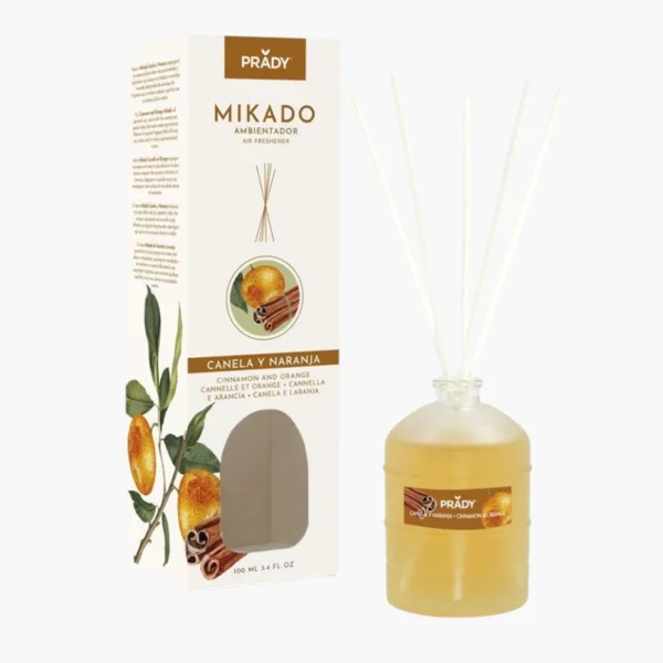Prady | Mikado – Cannelle et Orange | 100 ml | x6