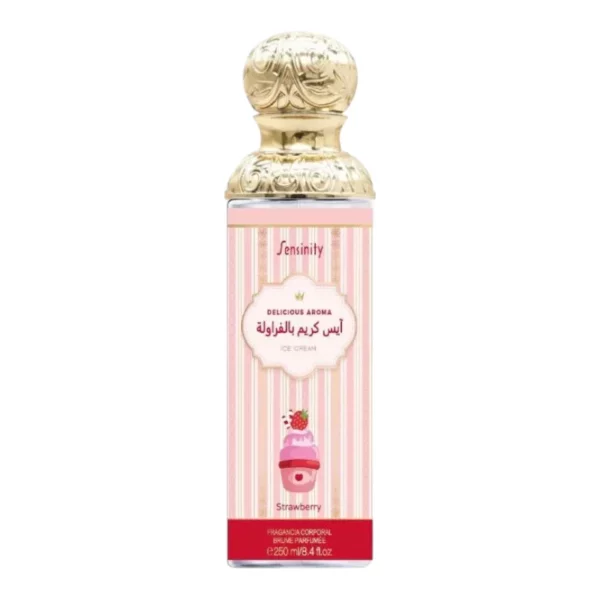Sensinity | Brume femme "ICE CREAM STRAWBERRY" | 250 ml | x6