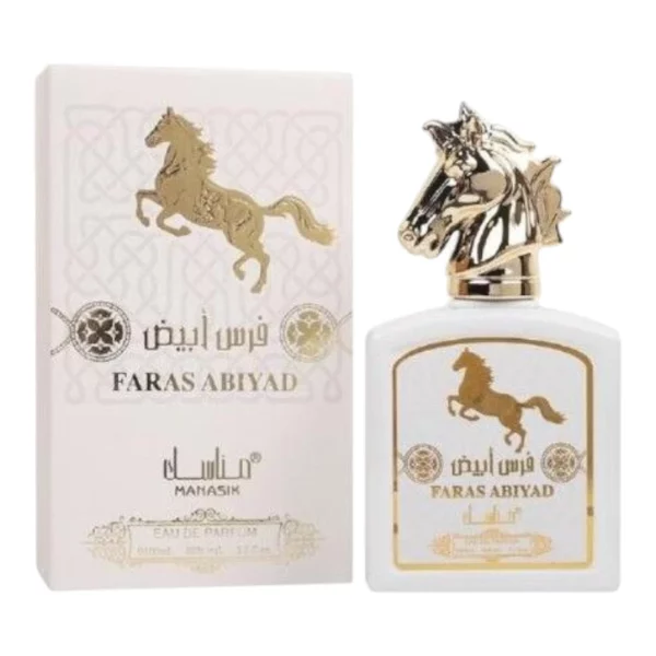 Eau de parfum homme "FARAS ABIYAD" 100ml - Manasik