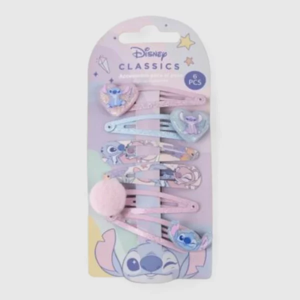 Blister 6 Pinces Clips – Stitch | x12