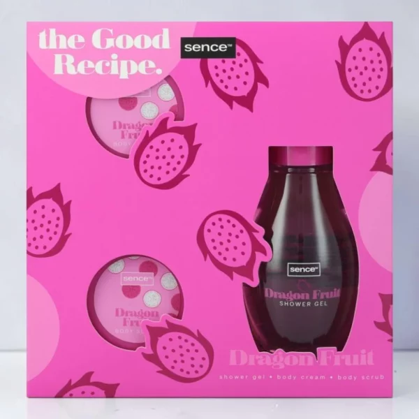 Coffret Cadeau 3 pièces Soin du corps Fruit du Dragon | x6
