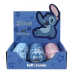 Disney | Stitch Shelf Display – Bath Bomb 100 gr 3ass Waves For Days | Présentoir x12