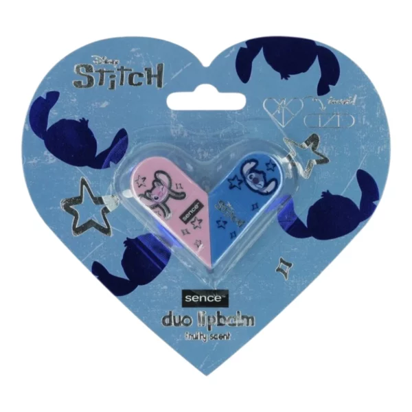 Lot de 6 : Coffret Cadeau Disney Stitch 1 pcs Baume à Lèvres 2 ×2,5 gr Duo Waves For Days