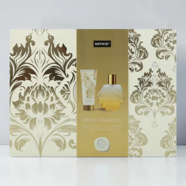 Coffret Cadeau Beauté 2 Pièces Essentiels de Voyage Royal Élégant | x6