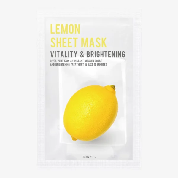 Masque visage illuminateur au citron | 22 ml | x12