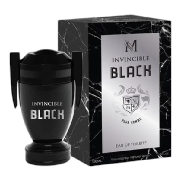 Montage Brands | Eau de parfum homme "INVINCIBLE BLACK" | 100 ml