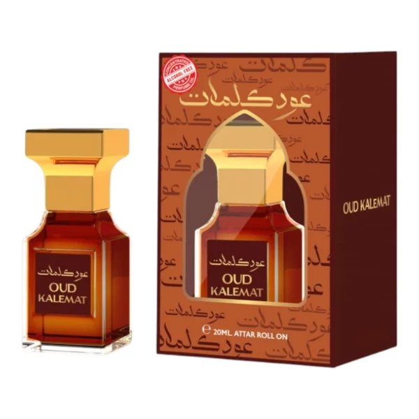 Huile parfumée roll-on Oud Kalemat Al Johar 20 ml