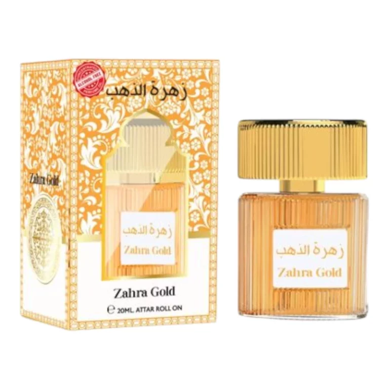 Huile parfumée roll-on Zahra Gold Al Johar 20 ml