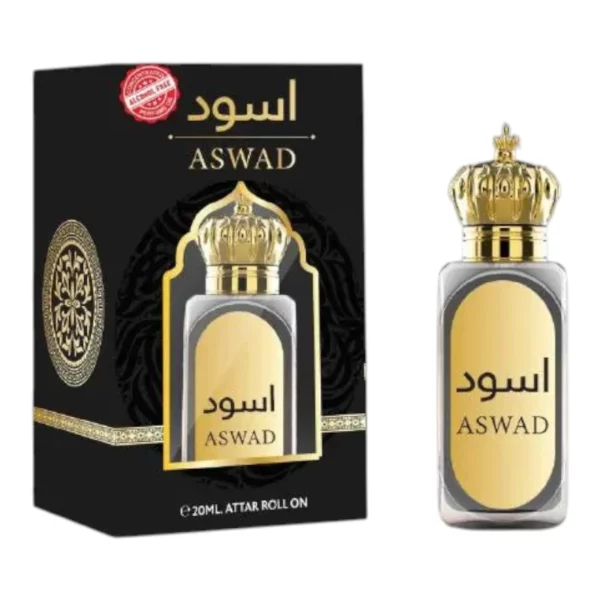 Huile parfumée roll-on "ASWAD " | 20 ml | x6