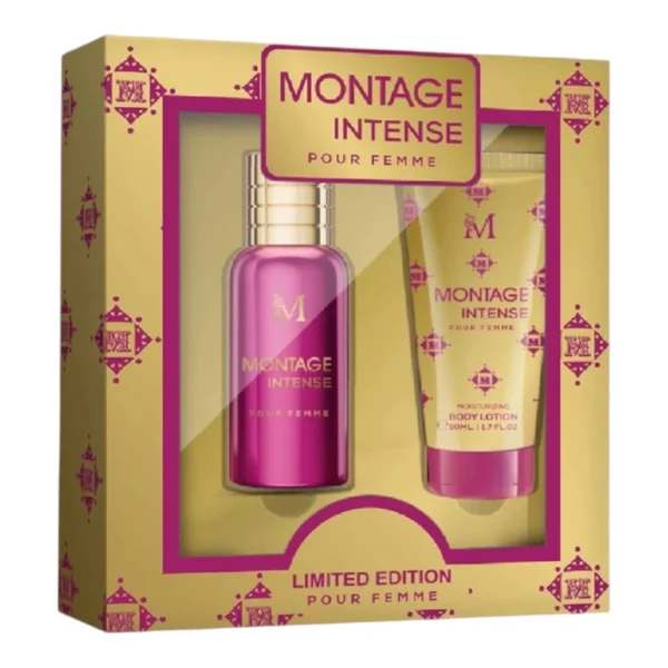 Montage Brands | Coffret cadeau femme 2 pièces "INTENSE" | 100 ml