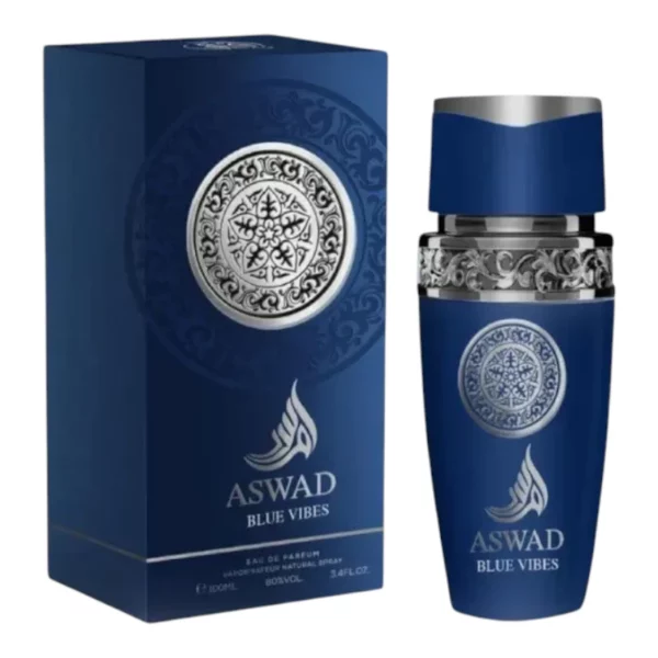 Eau de parfum homme "ASWAD BLUE VIBES" | 100 ml