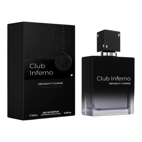 Eau de parfum homme Clubinferno Midnight Afaq