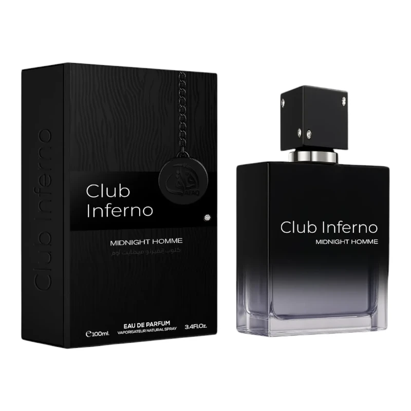 Eau de parfum homme Clubinferno Midnight Afaq