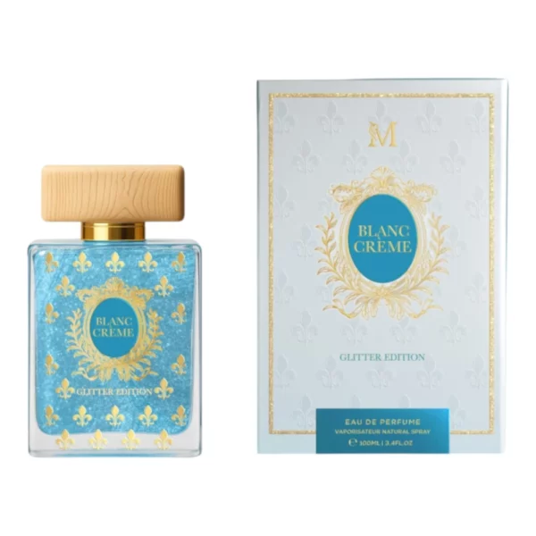 Montage Brands | Eau de parfum pailletée femme "BLANC CREME" – Montage | 100 ml